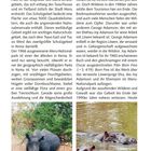 Meru National Park: Text beschreibt den Park, dessen Flora, Fauna und historischen Wandel. Fotos zeigen Nashorn und Flusspferde.