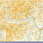 Die schönsten Reiseziele: Langtaufer Tal, Glurns, Stilfserjochstraße, Reschen, Bozen. Südtirols Westen mit Bergen und Tälern.