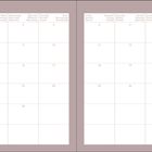 Kalender für September in mehreren Sprachen, mit Wochennummern und Platz zum Schreiben.