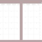 Kalender für September, mehrsprachige Tage und Wochenzahlen. Spalten mit Wochentagen und Notizbereich rechts.