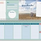 Kalenderansicht für Mai 2027 mit Habit-Tracker, Zitat "Für ein kleines Paradies..." und To-do-Liste. Verziert mit Strandbild.