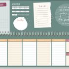 Text: "Habit-Tracker", "November", "Geburtstage", "To-do-Liste", Zitat von Henry David Thoreau. Kalender-Design mit Tagen.