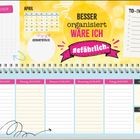 Habit-Tracker, Kalender April, Geburtstage, Besser organisiert wäre ich gefährlich, To-Do-Liste, Tagesplan für Woche ab 19.04.2027.