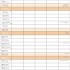 Kalender für Mai, Wochentage und Feiertage in verschiedenen Sprachen, darunter Christi Himmelfahrt und Pfingstsonntag. Darunter bunte Korallen unter Wasser, Fische schwimmen oben.