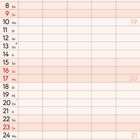 Kalender für Mai 2027, zeigt Daten und Wochentage. Markiert: 1., 6., 13., 27. Notizenbereich unten.