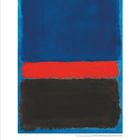 05, 1 bis 31, DUMONT. Illustration: Drei breite, horizontale Farbblöcke in Blau, Rot und Schwarz.