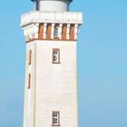 Text: "Helnæs, Kleiner Belt, Fünem, Dänemark". Kalenderseite mit Leuchtturm, blauem Himmel und Boot.