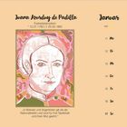 Kalenderblatt für Januar, KW 2. Bild einer Frau in Uniform. Text: Juana Azurduy de Padilla, Freiheitskämpferin.