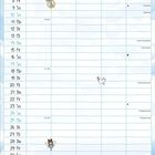 Kalenderseite für Mai. Illustrationen von Engeln. Quote: „Ein Engel flüstert dir zu: Vertraue dem Weg...“