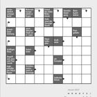 Kreuzworträtsel mit Hinweisen wie "Einheit des elektr. Widerstands". Datum: Donnerstag, 7. Januar 2027. Kalender unten.