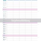 Oben steht "MUDDY BUGS" und "Volkswagen". Darunter ist ein Kalender mit einem VW-Käfer als Illustration.