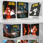 „DIE SÄGE DES TODES“: Horrorfilm-Design für limitierte Steelcase-Edition, blutige Motive, Booklet inklusive.