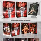 "PHANTASM" steht groß oben. Steelcase Edition, limitierte 2 Disc Set Infos und Zitate unten. Horror-Szenen und Grafiken.