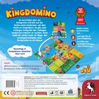 "Kingdomino", Spielbeschreibung zu Ländereien und Königreich, Spiel des Jahres 2017. Enthält Dominosteine, 8+ Jahre, 2-4 Spieler.