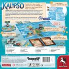 Kalypso: Die Welt ist im Meer versunken. Erlebt Kalypso kompetitiv, kooperativ oder solo! Enthält 132 Gebäudetabletten.