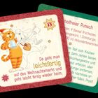 "Da geht man leichtfertig auf den Weihnachtsmarkt und geht leicht fertig wieder heim." Illustration zeigt eine Katze.