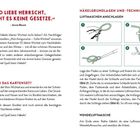 Text: „Wo Liebe herrscht, braucht es keine Gesetze.“ Häkelanleitung mit Bildern für Luftmaschen und Wendeluftmasche.
