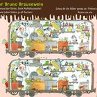"Professor Bruno Brausewein ist der beste Freund der Olchis. Doch Muffelfurzteufel! In seinem Labor fehlen ja elf Sachen!" 

Zwei Illustrationen: ein Laborwagen mit einem Professor und einem kleinen grünen Wesen.