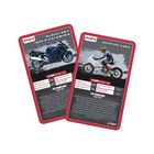 Zwei Karten von 2024: Suzuki GSX 1300 R Hayabusa und Norton V4SV, mit Spezifikationen für Hubraum, Gewicht und PS.