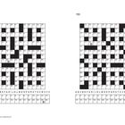 Links "152", rechts "153", darunter Codewort-Rätsel mit Buchstaben und Zahlen, unten Buchstabentabelle und Hinweise.