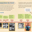 "5 Women Enter the World" erklärt die Rolle von Frauen im Zweiten Weltkrieg und ihren Kampf um Gleichberechtigung im Sport.
