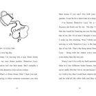 Seiten 12-13 eines Buches. Links oben: Gießkanne mit "Chapter 1" daneben. Text erzählt von einem Umzug ins Pflegeheim.