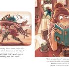 Texte: „There's nothing worse than little mice. They'll do their business in the rice." Menschen lesen Bücher, einer flüchtet.