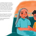 Ein Mädchen und ein Junge sitzen zusammen, halten Hände. Der Text spricht über Hoffnungen für Frieden und Glück anderer.