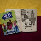 „The Kids in Mrs. Z's Class: Fia Hosein Finds Her Beat“ zeigt Kinder beim Musizieren. Aufgeschlagenes Buch daneben.