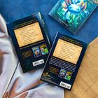 Buchrückseite mit einem Text über den "Axolotl Immortal Code". Darauf eine farbige Illustration eines Axolotls.