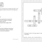 Task 6. Löse das Kreuzworträtsel und ordne die Buchstaben in den grauen Feldern neu, um das Geheimnis von The Flying Goat zu entdecken.