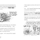 Seite 16 zeigt einen Imp mit Banjo, der hämisch lacht. Zwei Figuren besprechen, von "diesem Kerl" wegzugehen.