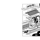 Ein Gebäude mit Etagen: "Old Mansion", "Dorms", "Library", "Dining Hall". Darunter "Classrooms", "Chapel", "Pond".