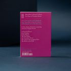 Rosa Buchdeckel mit Text: „Macmillan Collector’s Library. Sieben Geschichten von Virginia Woolf“, darunter Titel der Werke.
