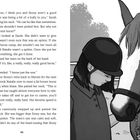 Text beschreibt ein Gespräch über Pferde: Sarah schlägt vor, ein anderes Pferd auszuprobieren. Illustration zeigt Mädchen mit Pferd.