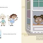 Sam hat ein Lamm. (Mary auch, aber kleiner.) Myrtle hat eine Schildkröte. Trish ein Aquarium. Yvette und Evan haben kein Haustier.