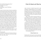 Zitate: „Repent, Harlequin!” sagte der Ticktockman. Überschrift: I Have No Mouth, and I Must Scream. 