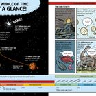 "The whole of time at a glance! The history of the universe. BANG! 13.7 billion years ago the universe began."