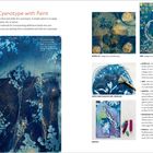 **Embellish a Cyanotype with Paint**: Anleitung zur Verschönerung von Cyanotypien mit verschiedenen Materialien.