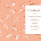 Texte: Contents, Roots 10, Instinct 24, The Hunter-Conservationist 42... Hintergrund mit fliegenden Enten.
