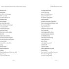 Zwei Seiten mit poetischem Text über Gedanken und Ordnung, der linke Text redet von einem hektischen Kopf, der rechte von Ordnung im Geist.