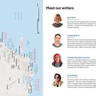 "Meet our writers. Sarah Reid, Cristian Bonetto, Caoimhe Hanrahan-Lawrence, Phillip Tang, Trent Holden, Jessica Lockhart."