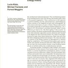 Introduction: After Concrete. Architecture, Energy, History. Autoren: Lucia Allais, Michael Faciejew und Forrest Meggers.