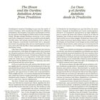 „The House and the Garden: Rebellion Arises from Tradition“; „La Casa y el Jardín: Rebelión desde la Tradición“.