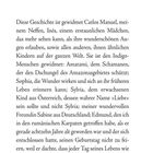 Das Bild enthält eine Widmung an verschiedene Personen, darunter Carlos Manuel, Inés und weitere Namen. Unten steht "– 7 –".
