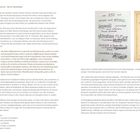 Das Bild zeigt einen Text über Hermann Suters Wirken bei Sinfoniekonzerten, daneben ein handgeschriebenes Musikstück und eine Partiturseite von "Le Laudi".