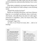 Texte: 
"Internationale Sommerzeit" 
"trams" erklärt Manchester Metrolink,
"mate" erklärt umgangssprachlich "Kumpel".

Textauszug: Dialog über einen Jungen und Rajesh.
