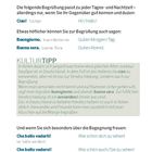 Text-Anweisungen zur Begrüßung in Italienisch, Übersetzungen und kulturelle Hinweise, Seite 23.