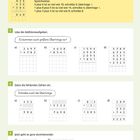 Seite 18: Schriftliche Addition, Einführung, Additionsaufgaben lösen, fehlende Zahlen einsetzen, Aufgaben durchmischen.