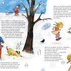 "WINTER"
Brrr, draußen ist es eisig kalt. Lisa und Viktor stecken in ihren dicken Winterjacken. Sie tollen im Garten.